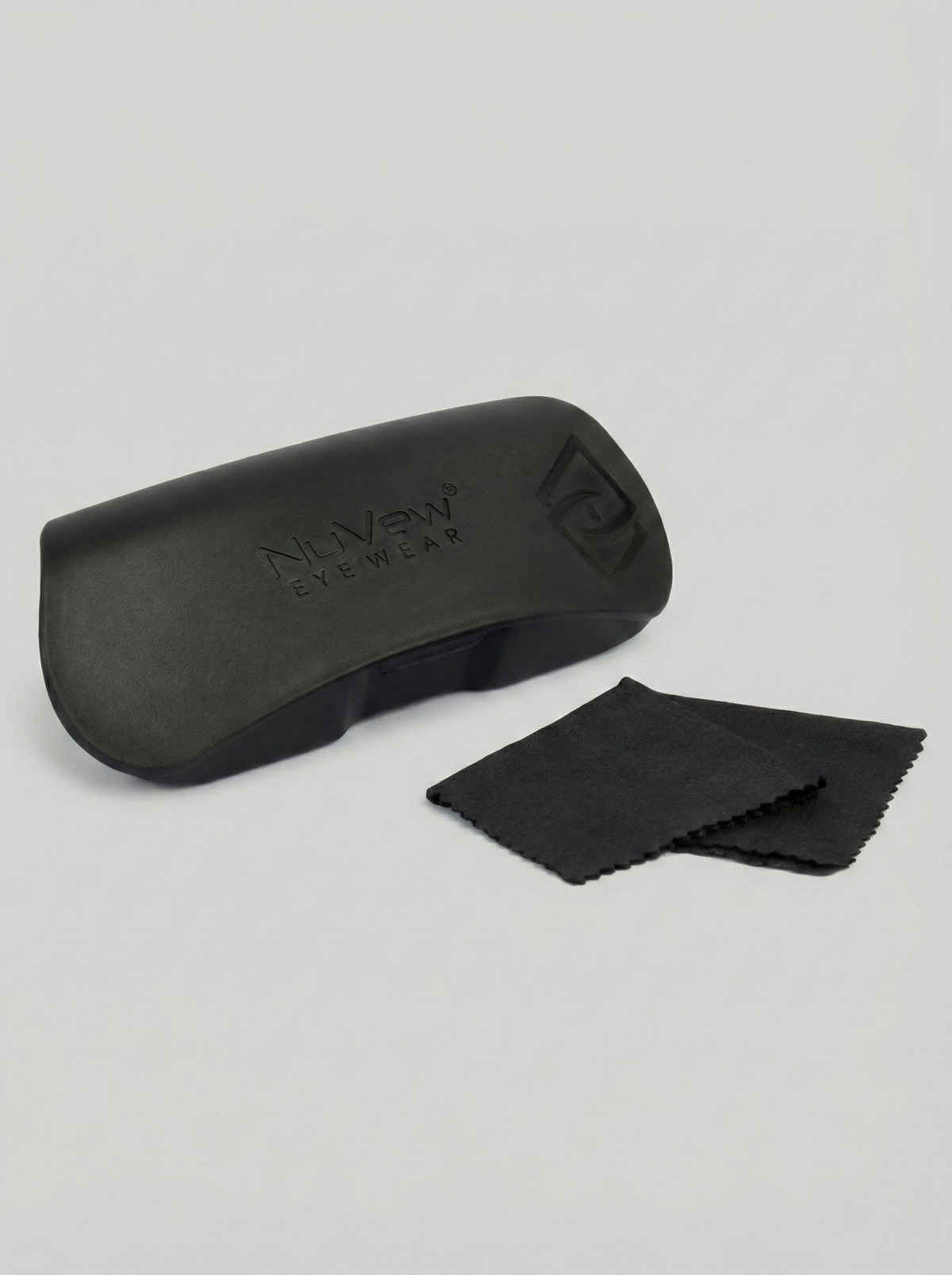 NuVew Unisex Wayfarer Sunglasses | Black & Blue | Medium