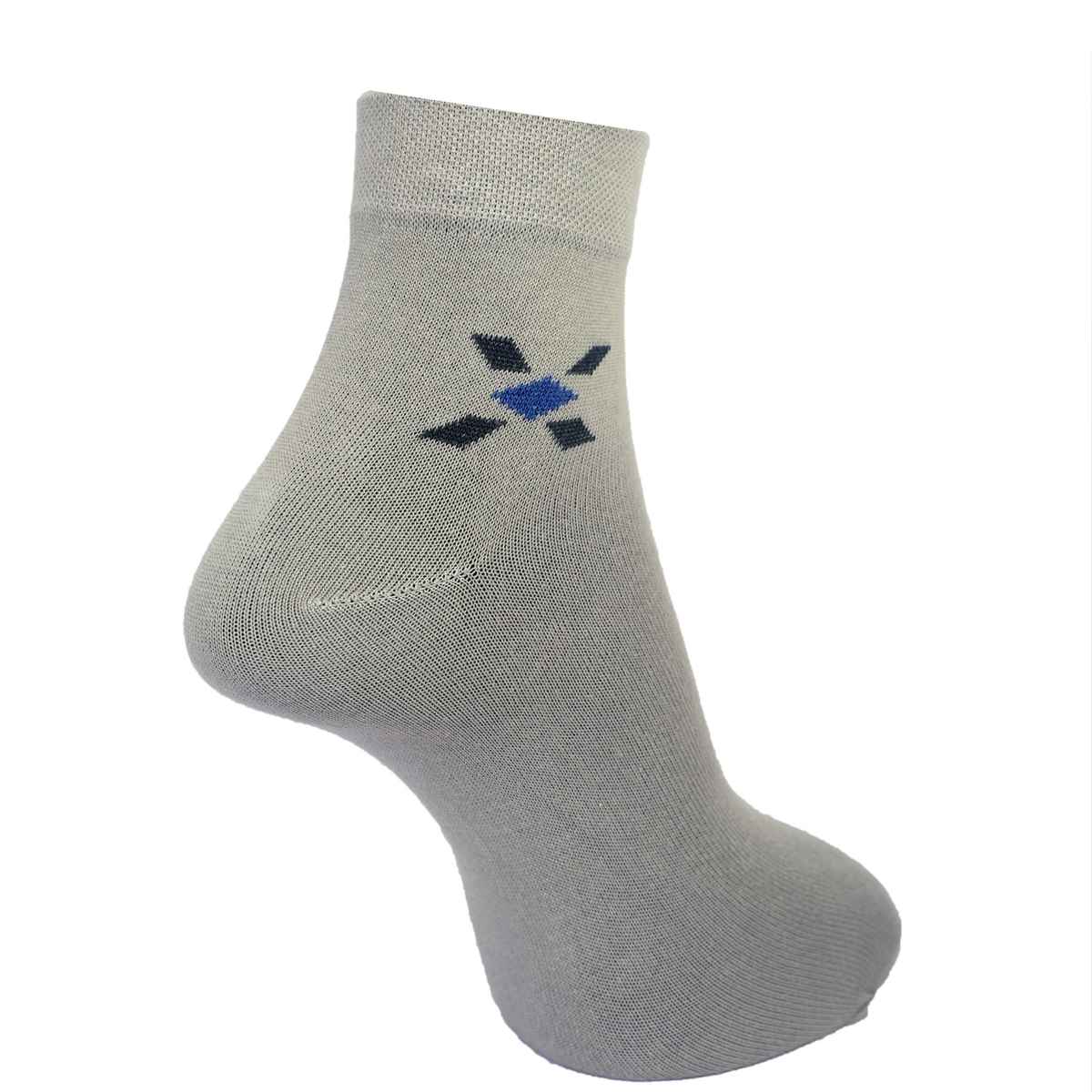 Dollar Men's Solid Cotton Blend Ankle Length Socks | Assorted - Free Size