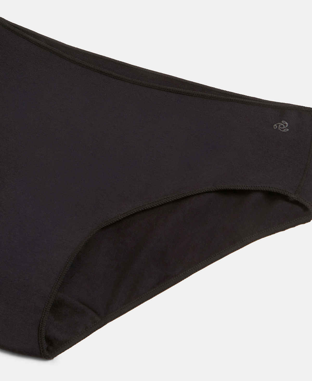 Jockey 1802 Women's Micro Modal Hipster Panty | High Coverage | Black-L