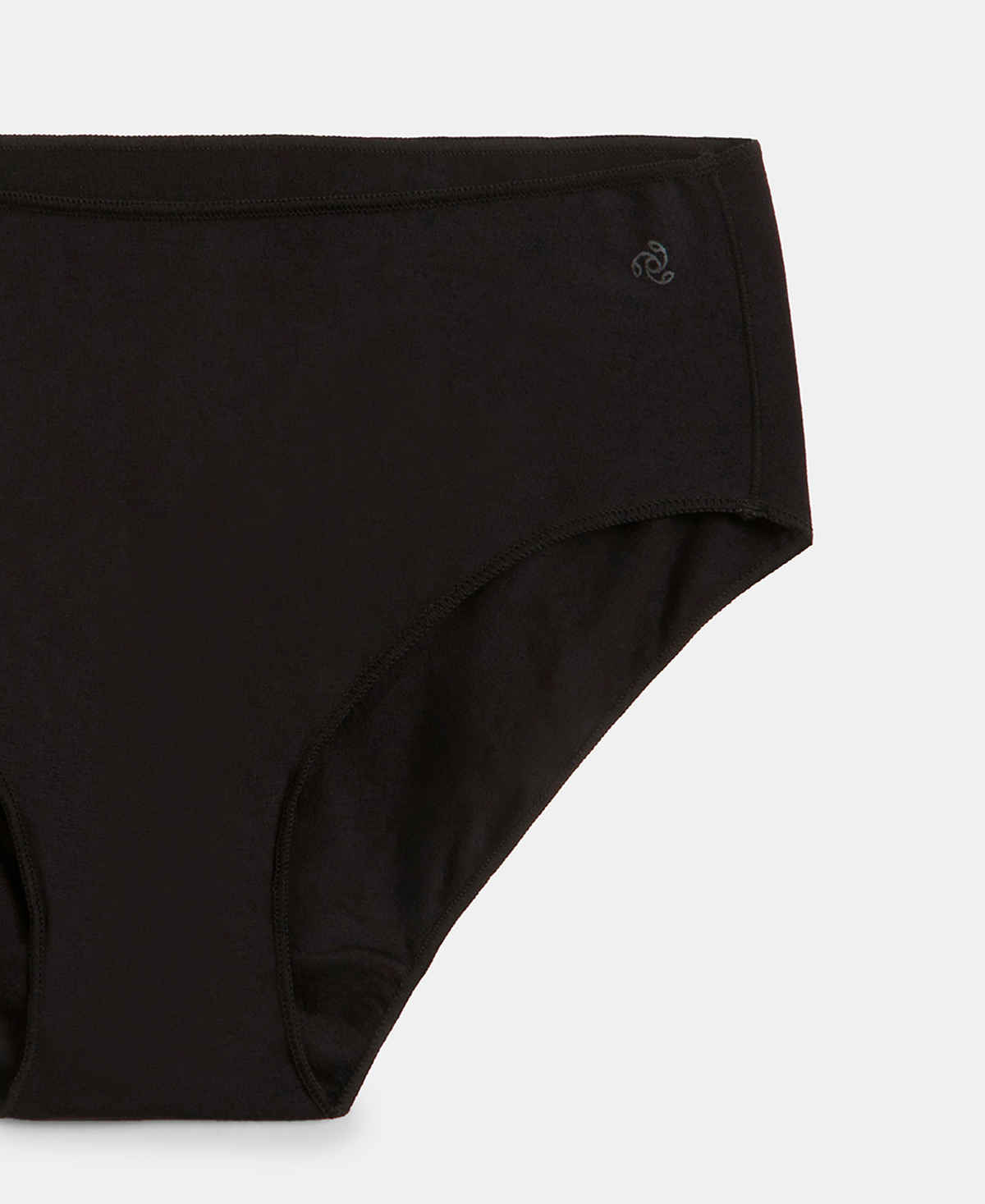 Jockey 1802 Women's Micro Modal Hipster Panty | High Coverage | Black-L