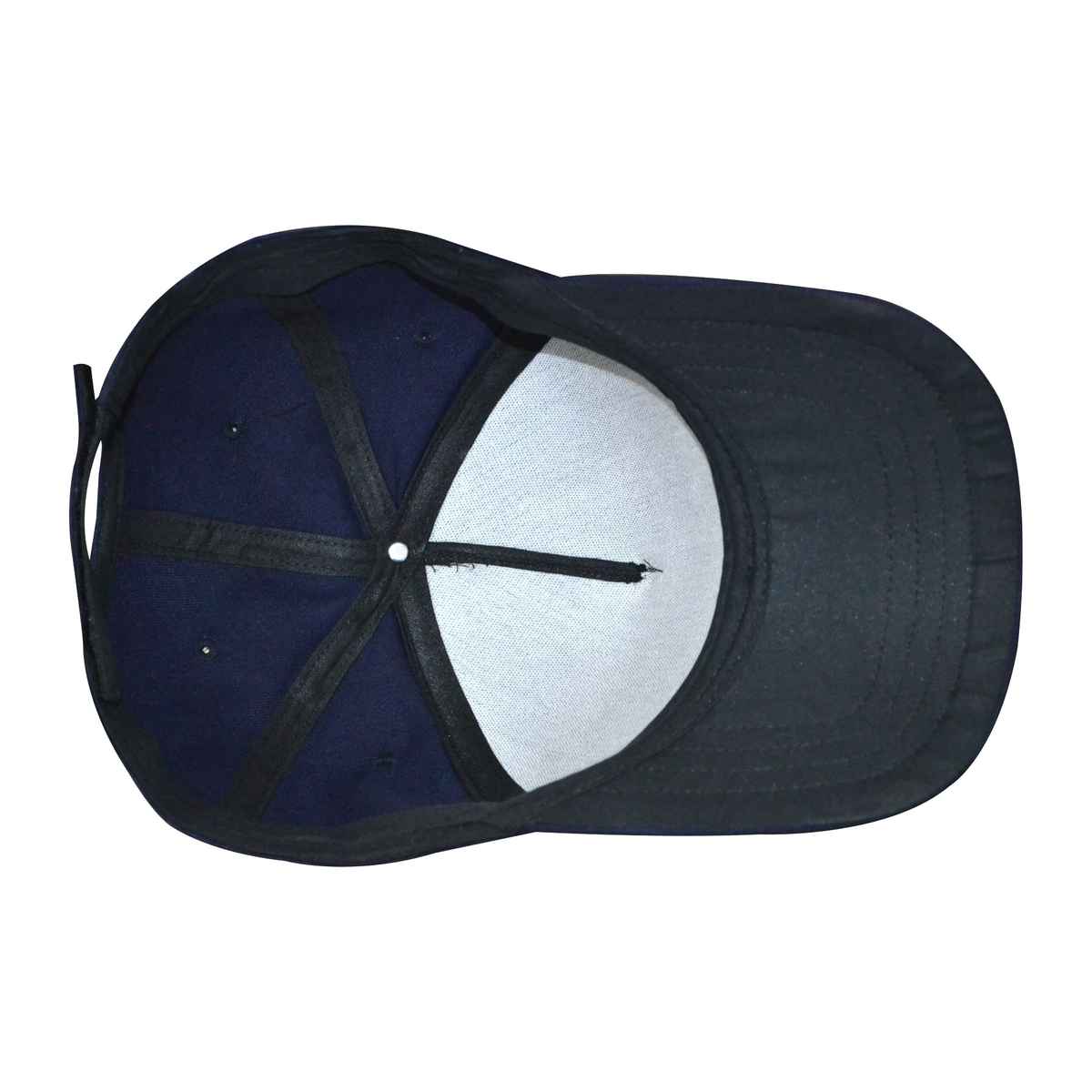 BAY6 Unisex Solid Cotton Cap | Blue - One Size