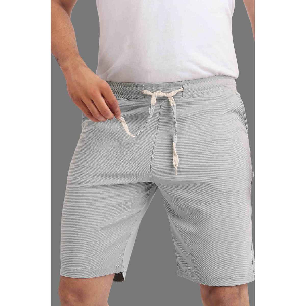 Yazole Men's Sports Shorts | Yazole - 03 | Light Grey - XL