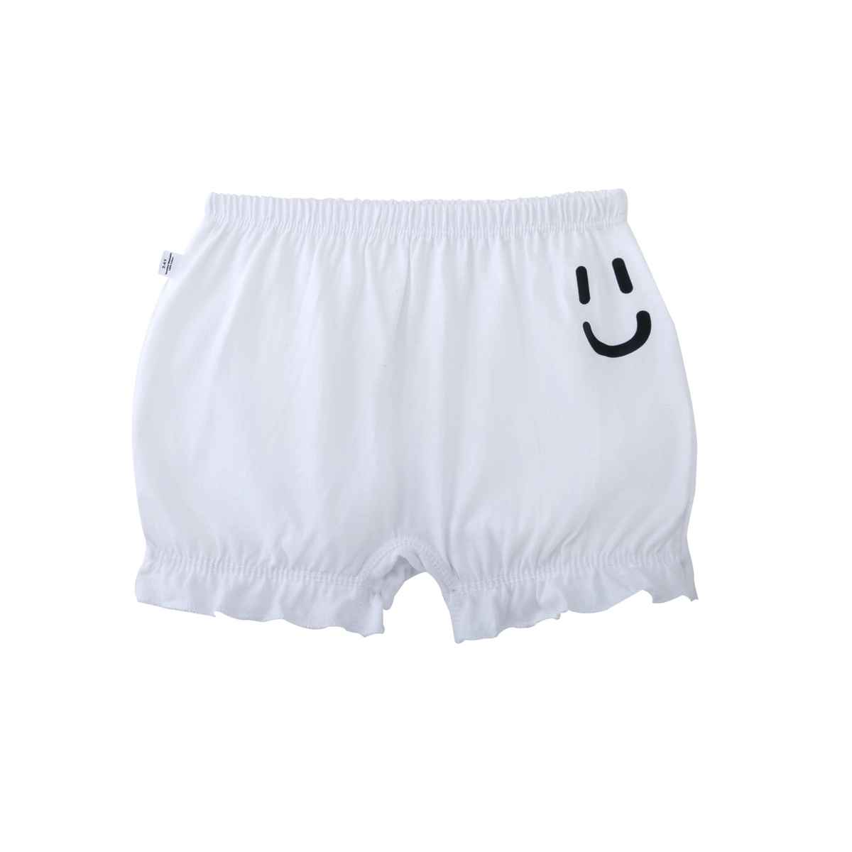 PlanB Smiley 4-Pack Bloomers Black, White, Ash Grey - 8-10 Yrs