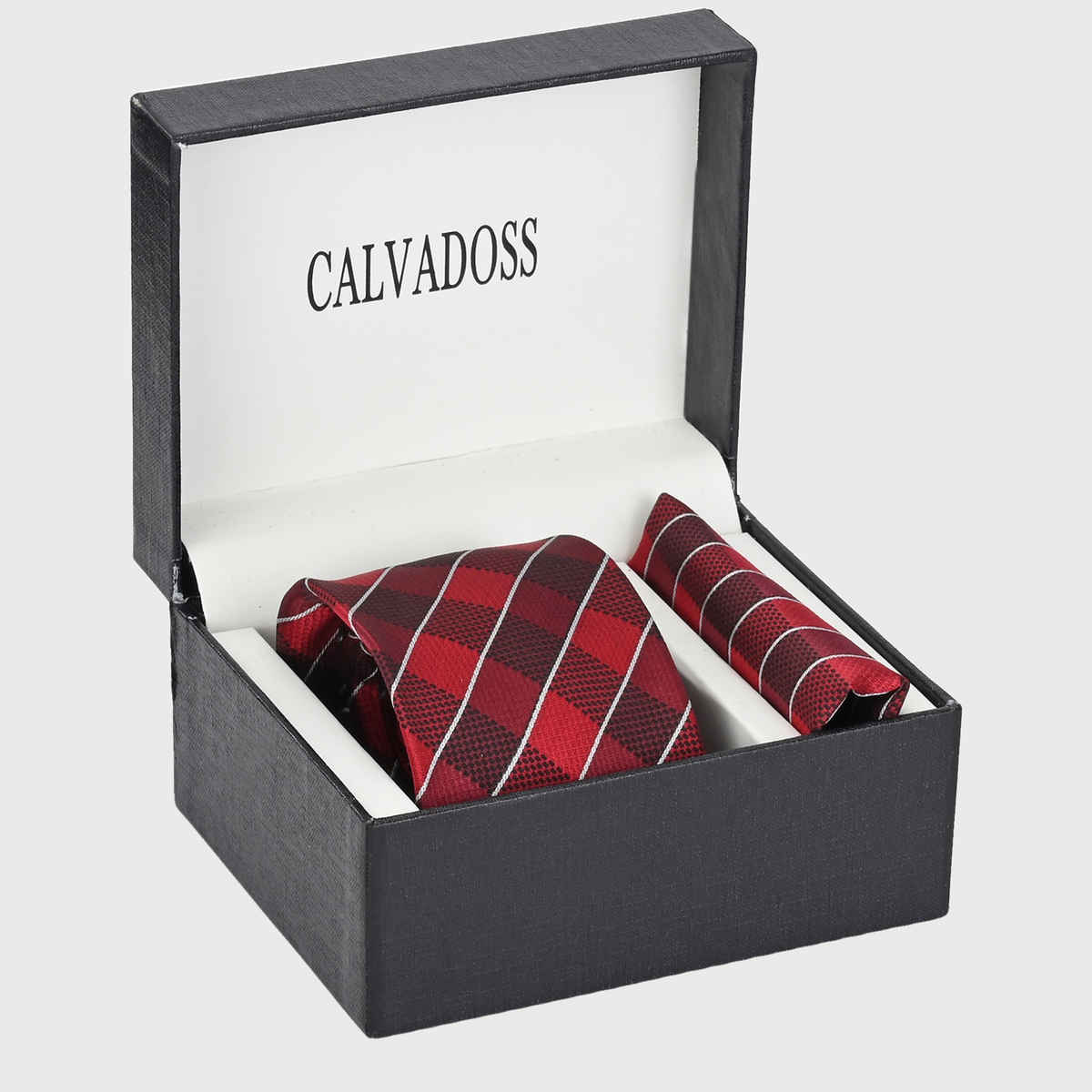 Calvadoss Men's Tie and Pocket Square Gift Set | TPSB-2210 | MultiColour