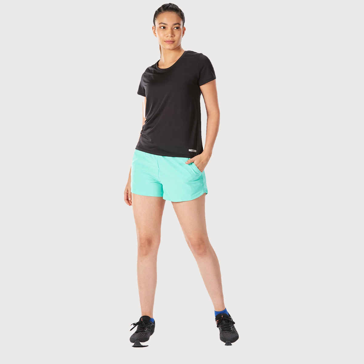 Decthlon | Kiprun WoMen's Running & Trail Running Breathable Shorts | Green - S