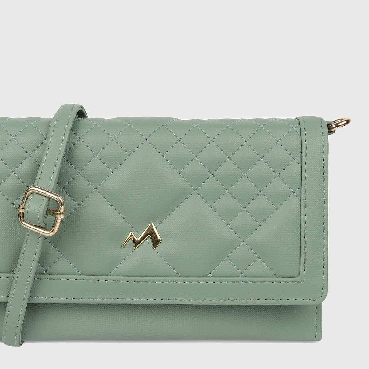 Metro Lightgreen Synthetic Wallet for Women | 95-116-60