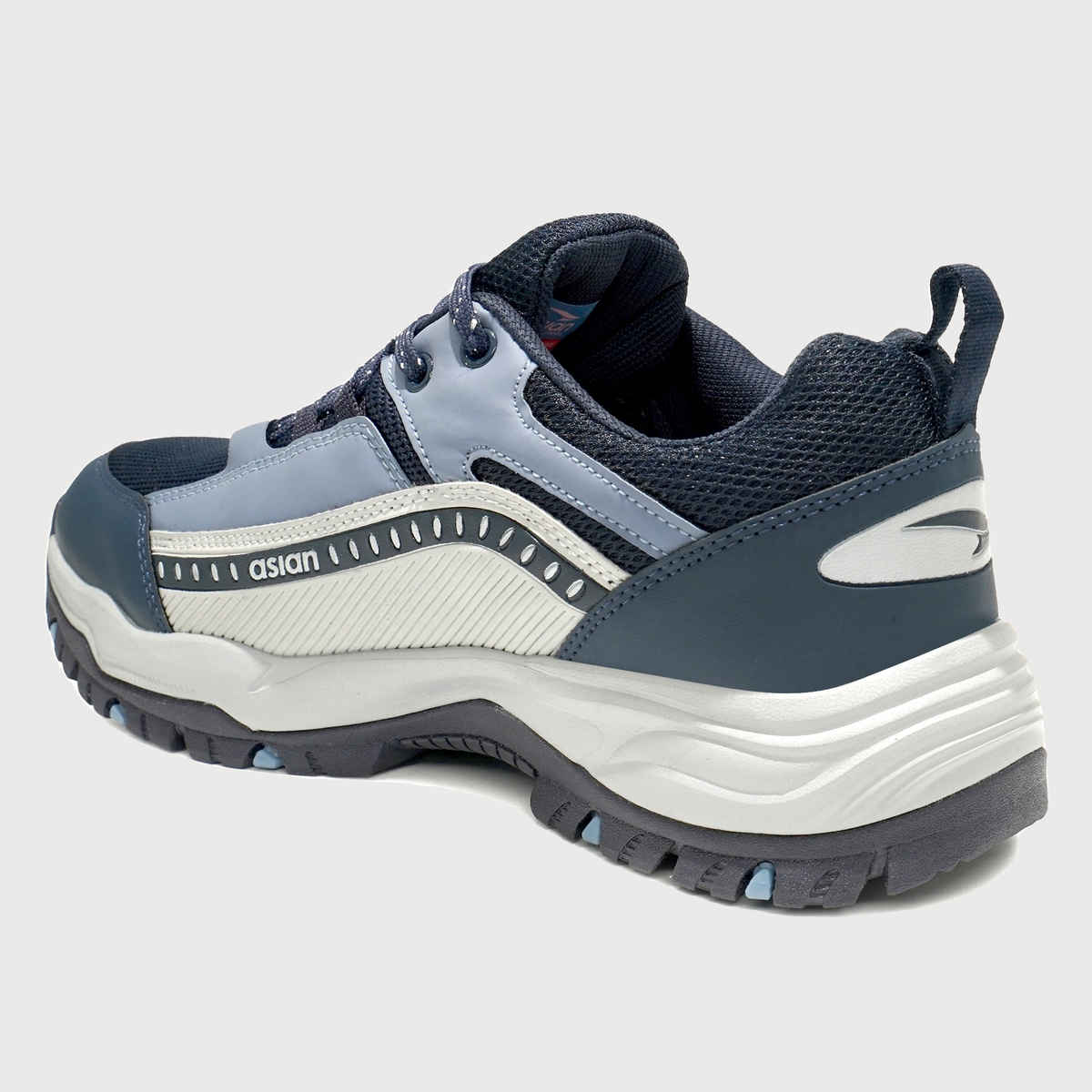 Asian Everest-01 Trekking Shoes For Men Navy | UK-7