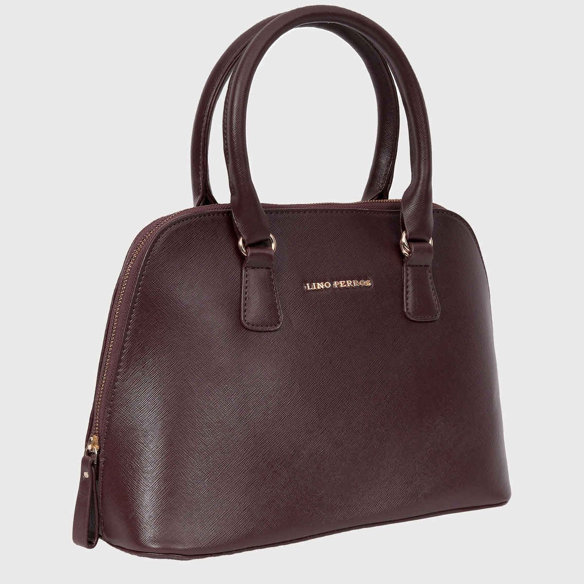 Lino Perros Women's Satchel | LWHB02247 | Brown