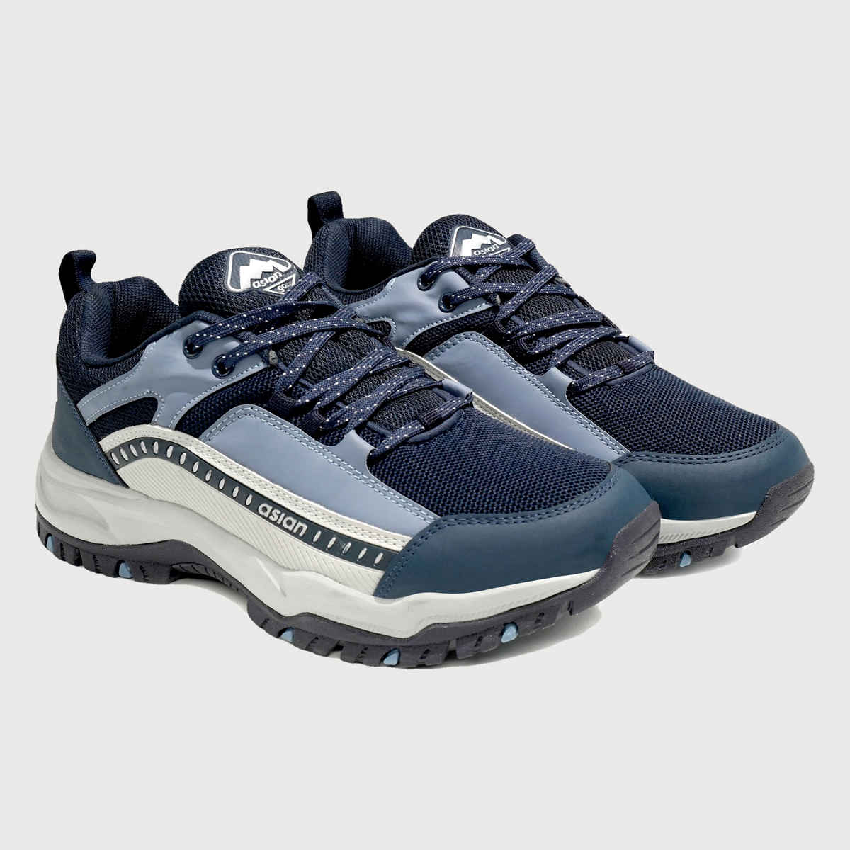 Asian Everest-01 Trekking Shoes For Men Navy | UK-8