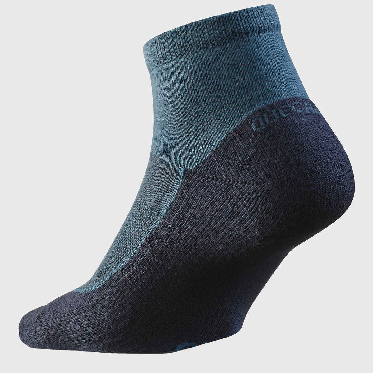 Decathlon | Quechua Unisex Nylon Mid Ankle Socks - Navy Blue - UK 8.5 - 11