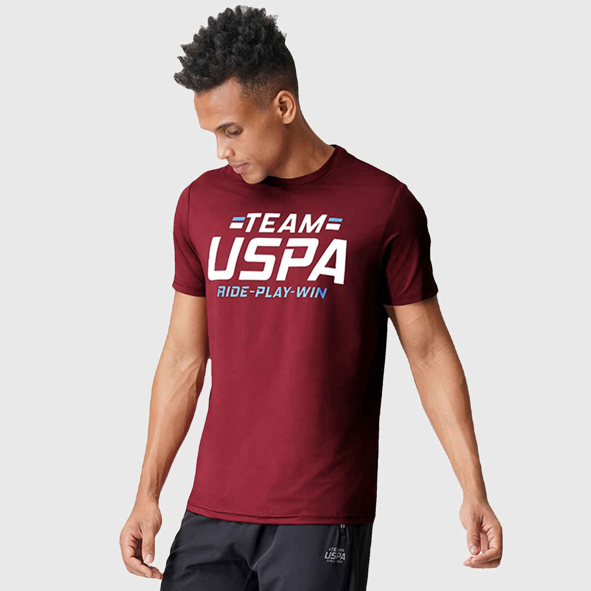 U.S. Polo Assn. Men s T-shirt | XL| Maroon