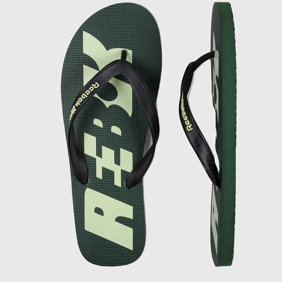 Reebok Men's Slippers | Green - UK 7 