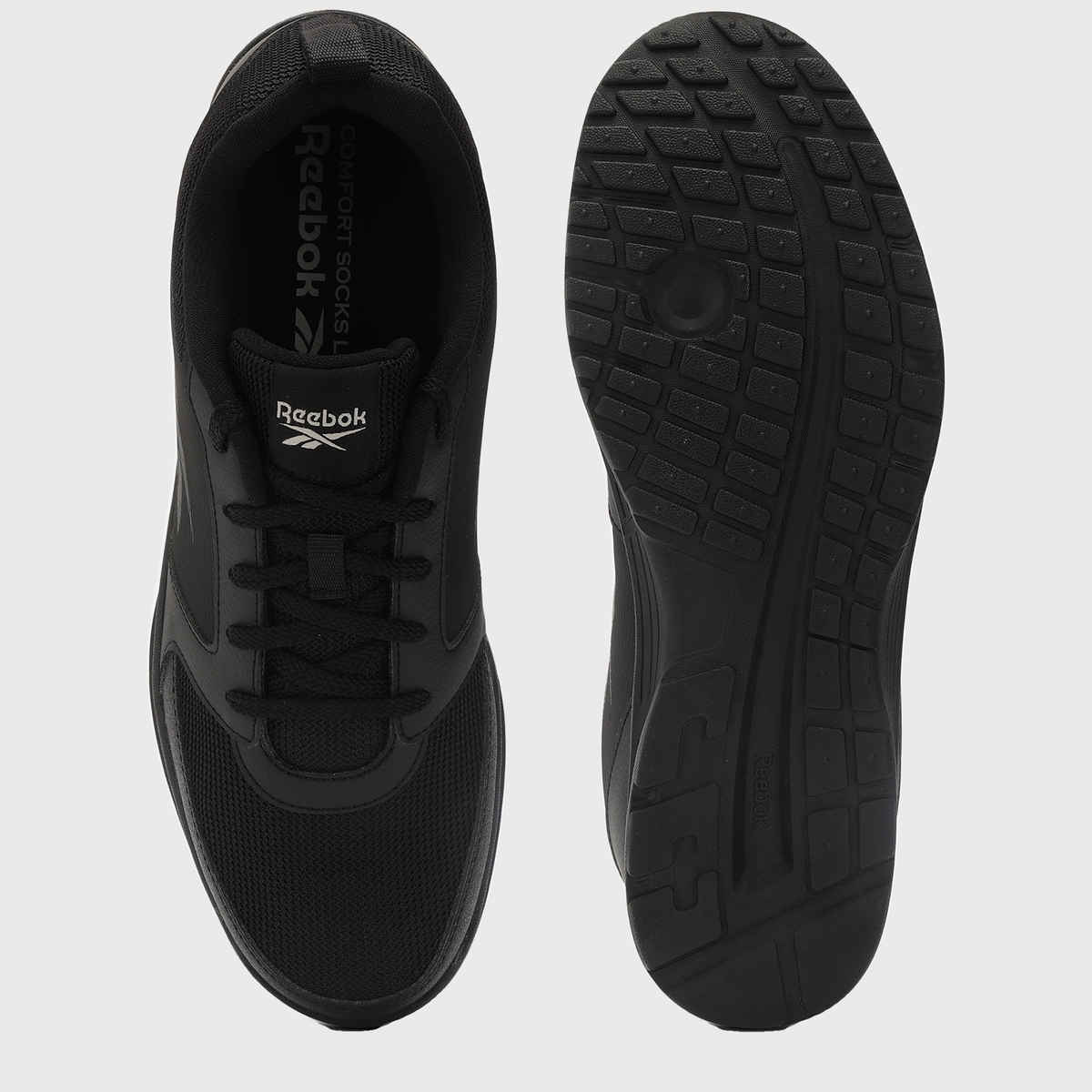Reebok Unisex Sports Shoes | Black - UK 8