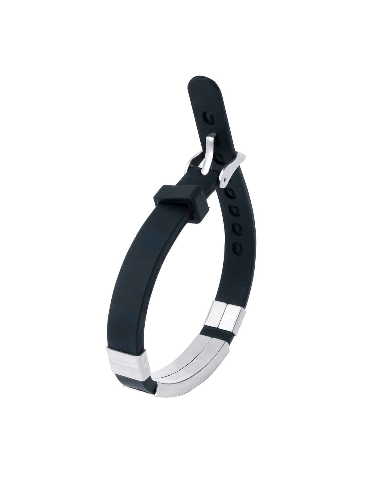 Yellow Chimes Men Stainless Steel Wraparound Bracelet