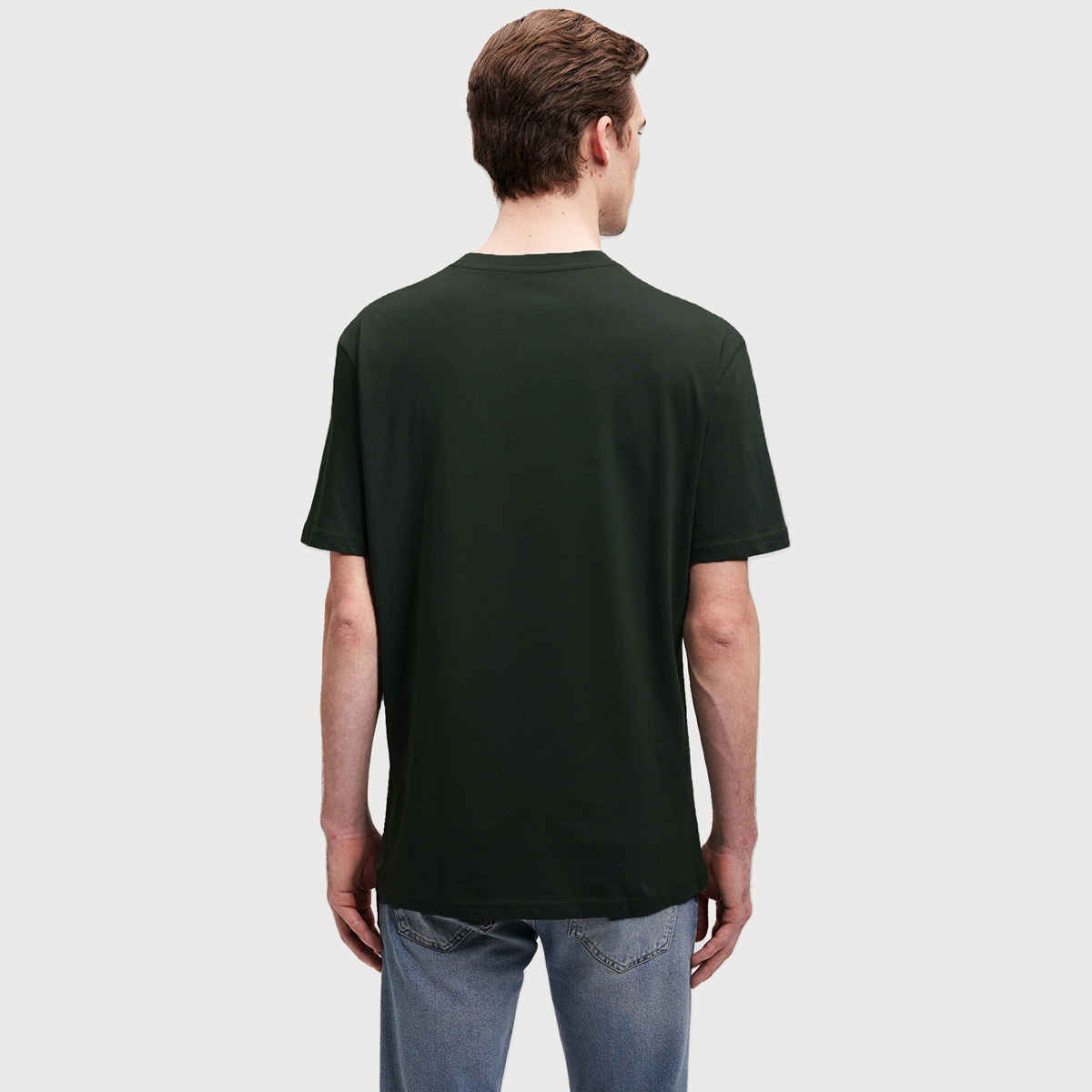 De Tees Men's Half Sleeve T-shirt | MHS-ZOLO | Black - XL