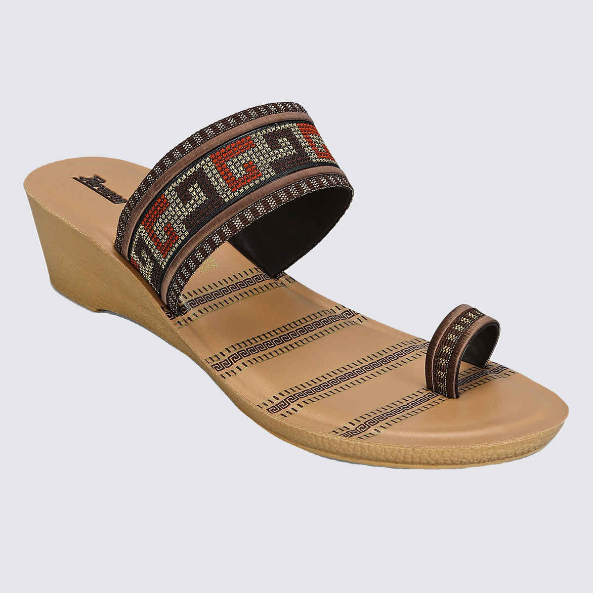 Paragon Women's Brown Pu Sandals PUK7027L UK 7