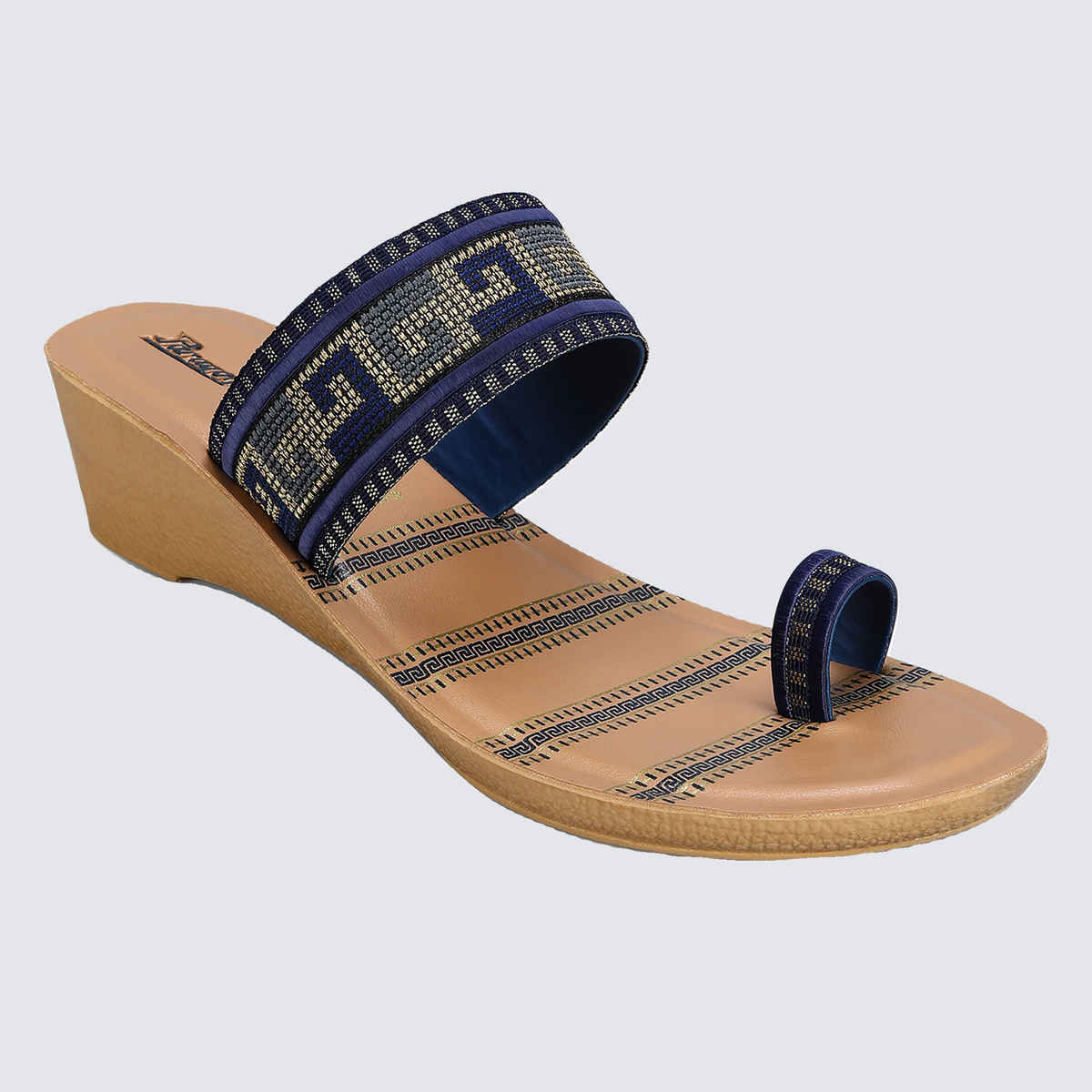 Paragon Women's Blue Pu Sandals PUK7027L UK 6