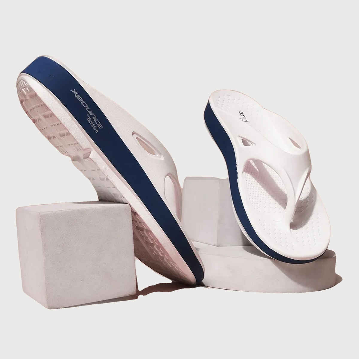 Action Eva Flotter Mens Eva Slippers | Uk | 6 | White