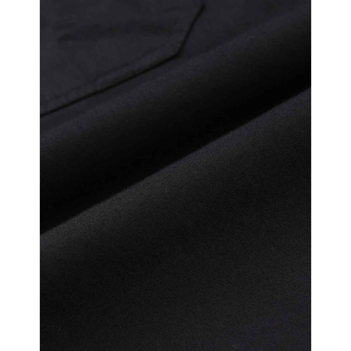 U.S. Polo Assn. Men Cotton Dobby Shirt | S | Black