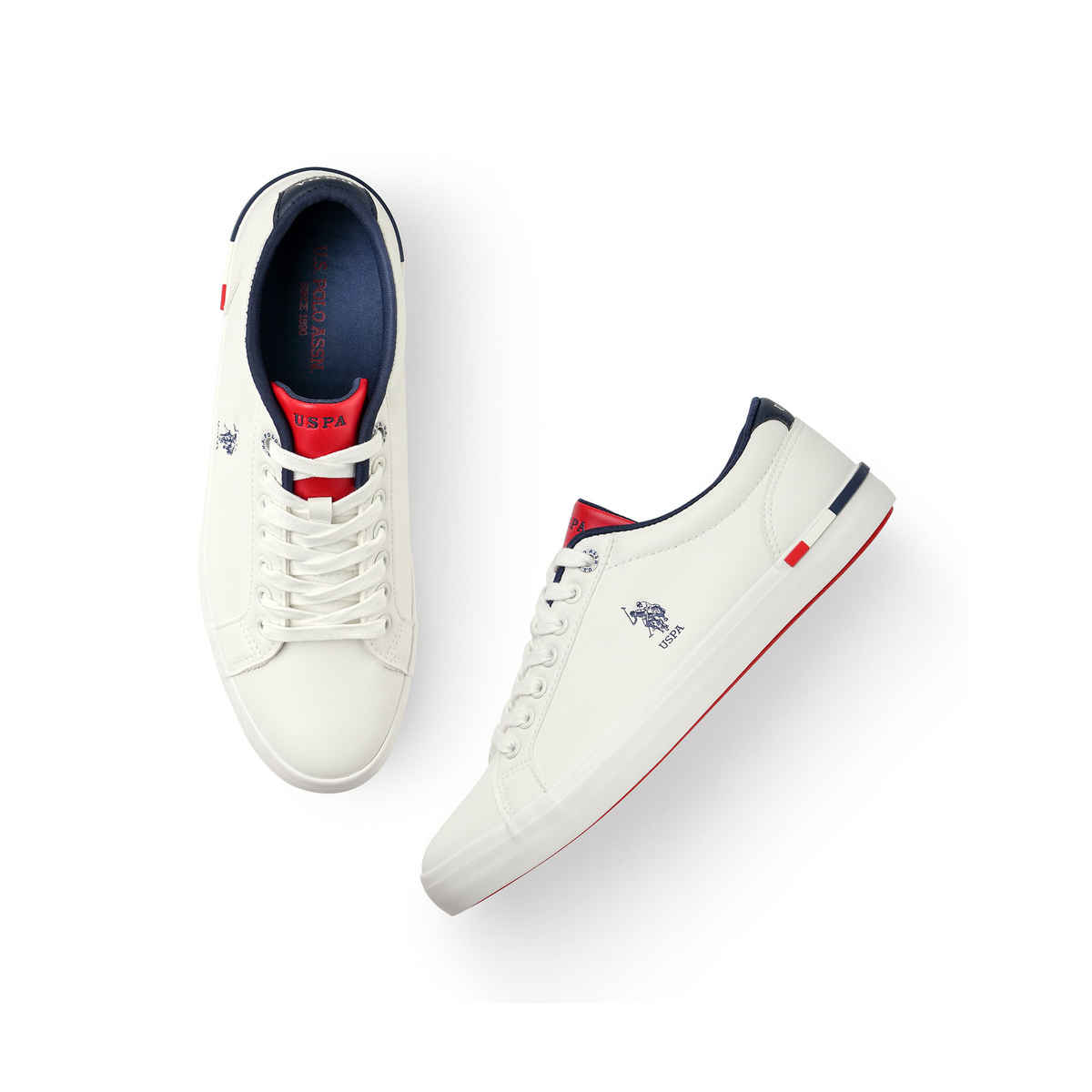 U.S. Polo Assn. | Men Solid Anton 2.0 Sneakers | Men's | White | UK 11