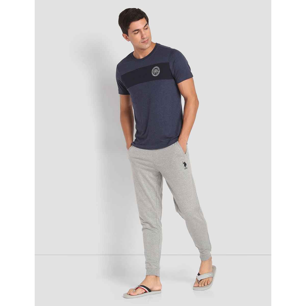 U.S. Polo Assn. Men's T-Shirt - Denim Melange | I681 | XL