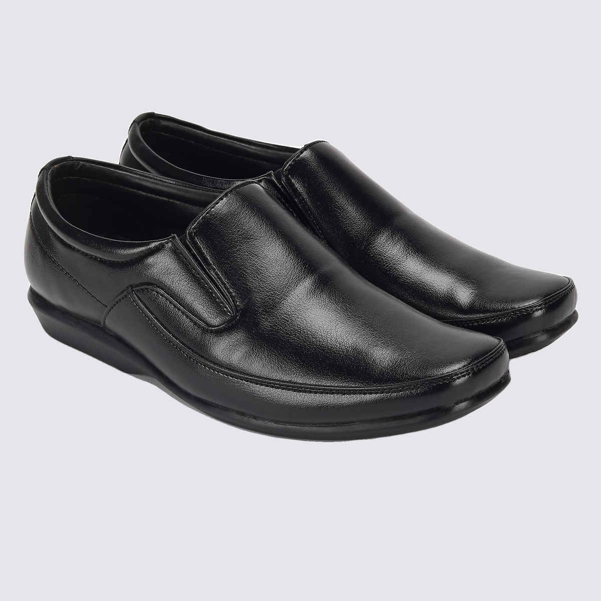 Paragon Men's Black Pvc Formal Shoes K11240G UK 6