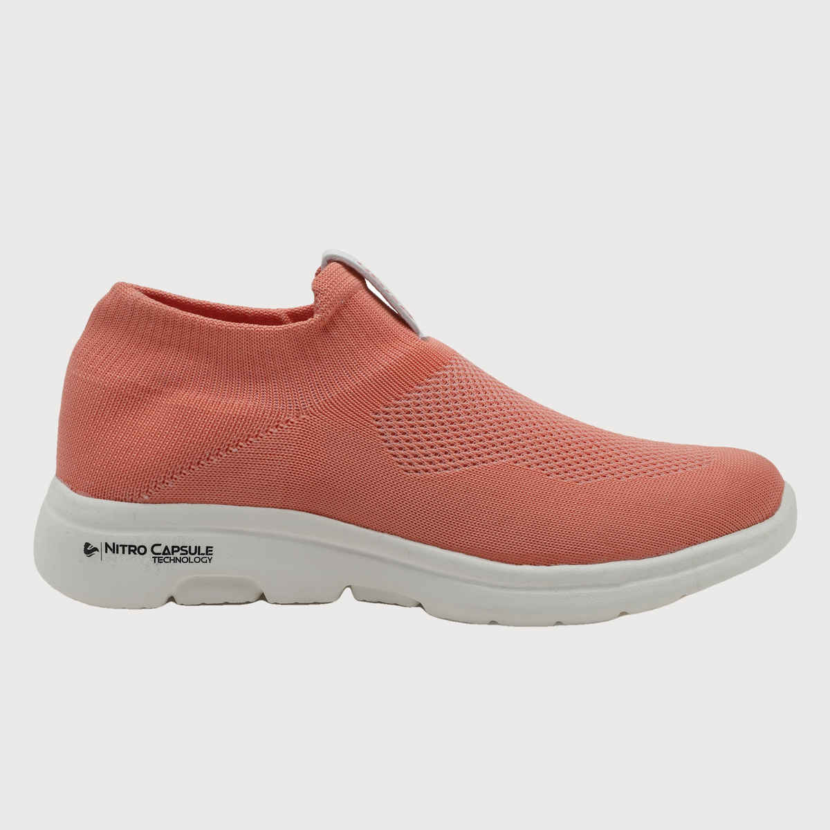 Asian Women s Sunshine Peach Laceless Shoes | UK-8
