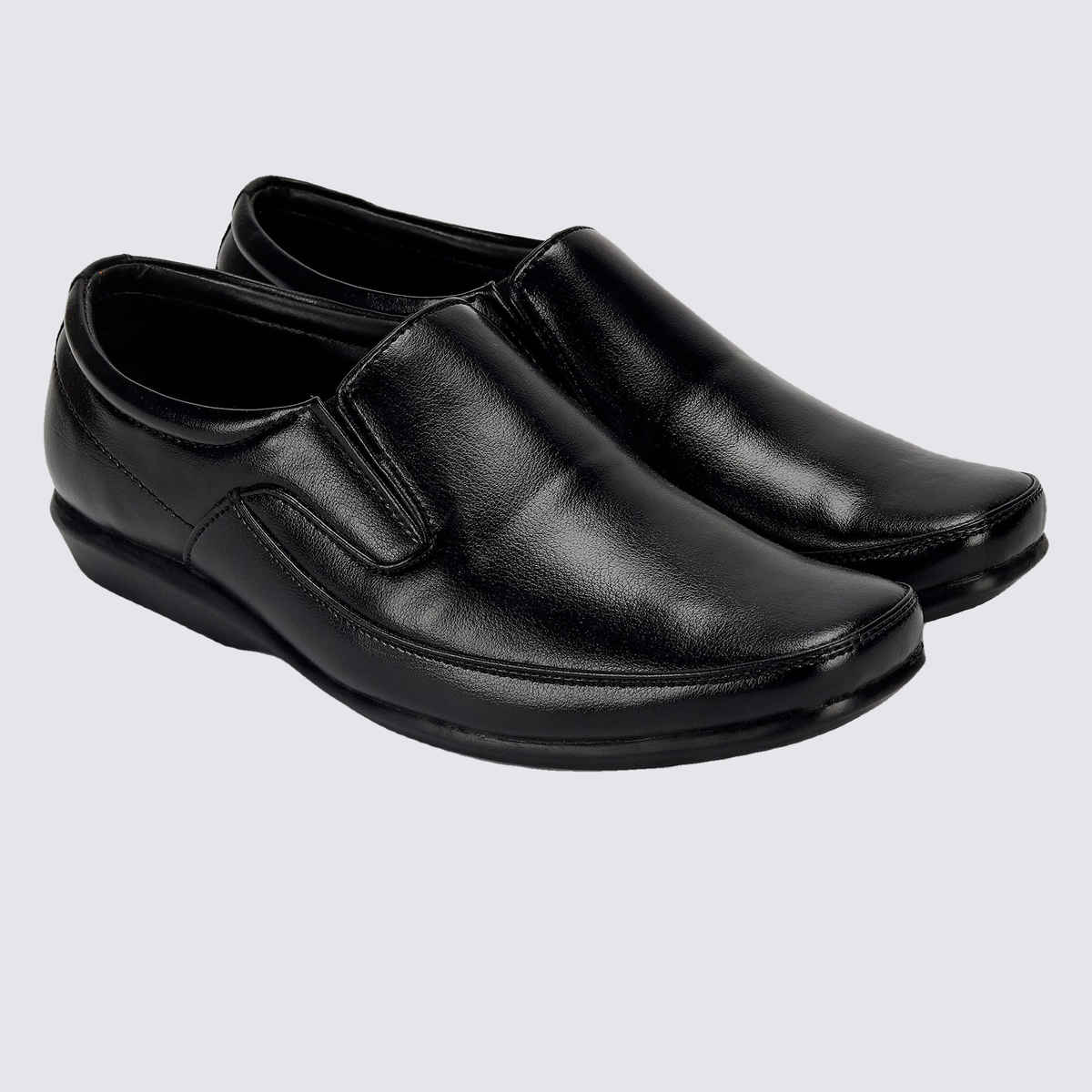 Paragon Men's Black Pvc Formal Shoes K11240G UK 6