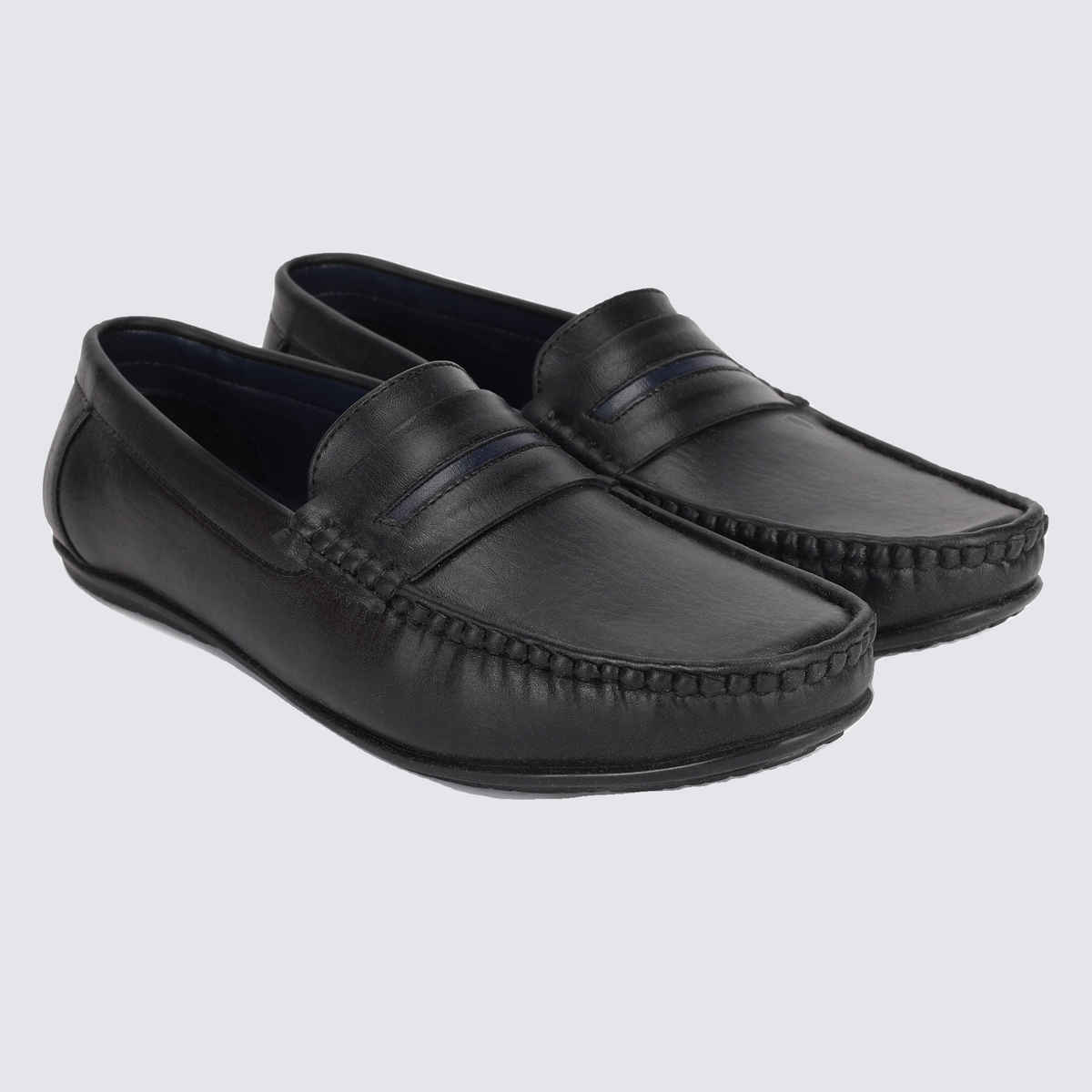 Paragon Men's Black Pvc Formal Shoes K11238G UK 8