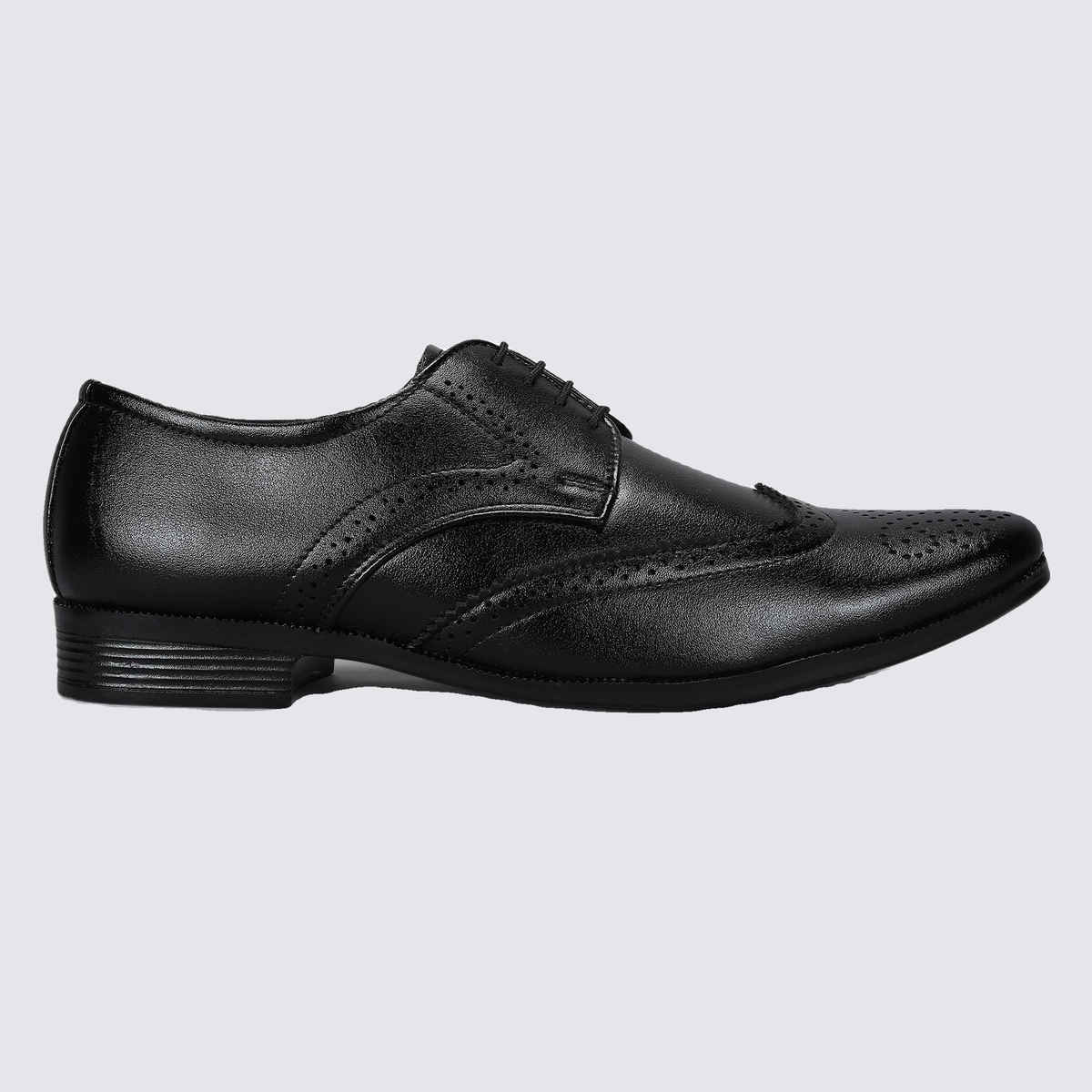 Paragon Men's Black Pvc Formal Shoes K11242G UK 9