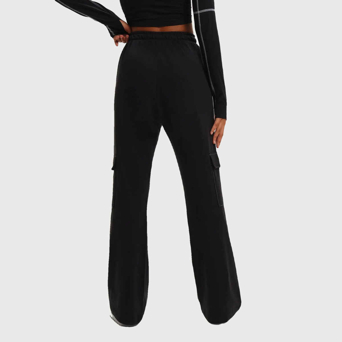 Cava Women's Joggers Wide Cargo | Kenya Black - XS