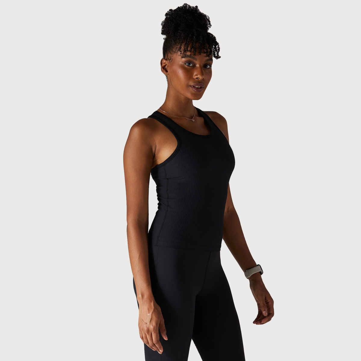 Cava Women's Top Tank Us Later | Black - L