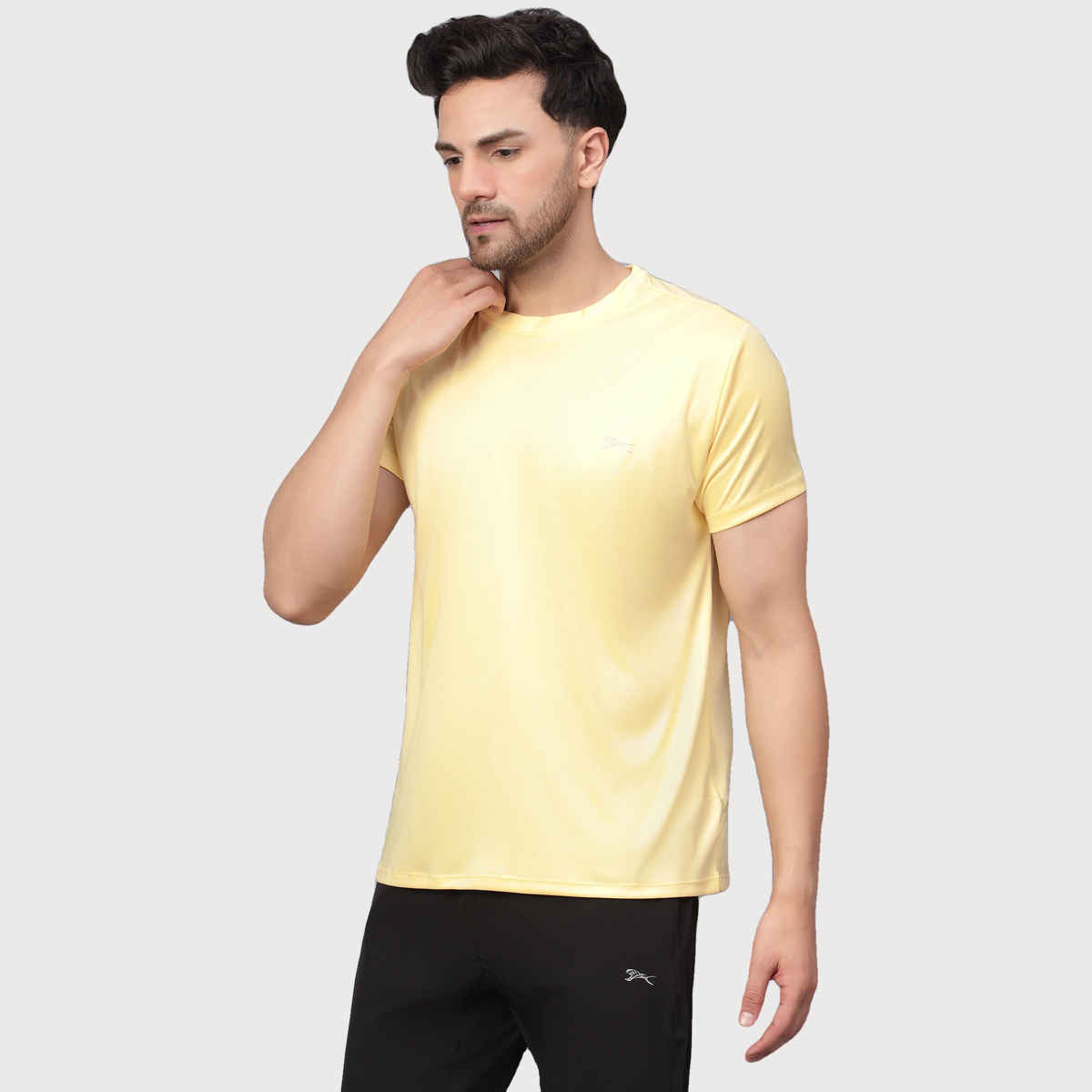 Shiv Naresh Men s T-Shirt Yellow | 2XL | SNCT01E