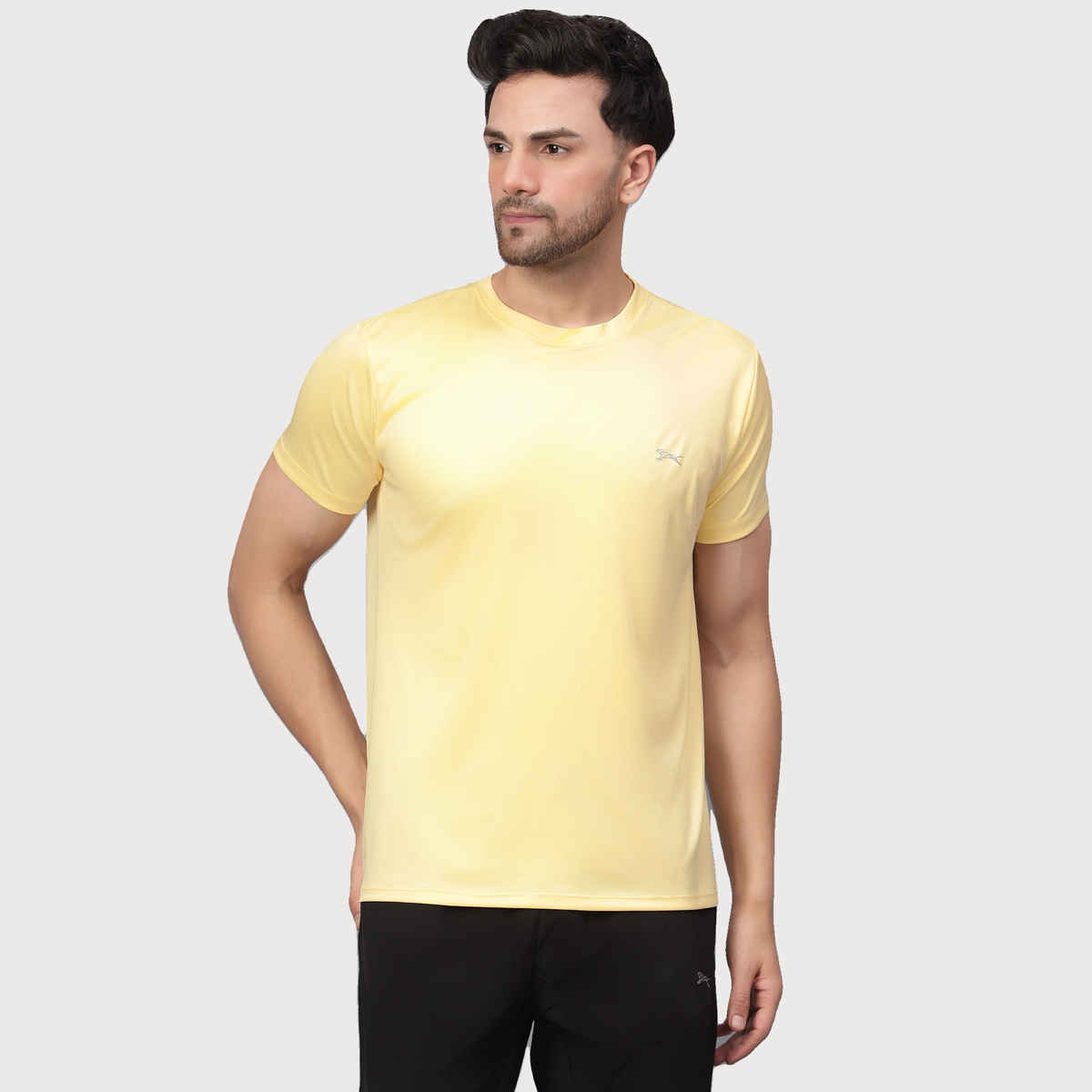 Shiv Naresh Men s T-Shirt Yellow | 2XL | SNCT01E