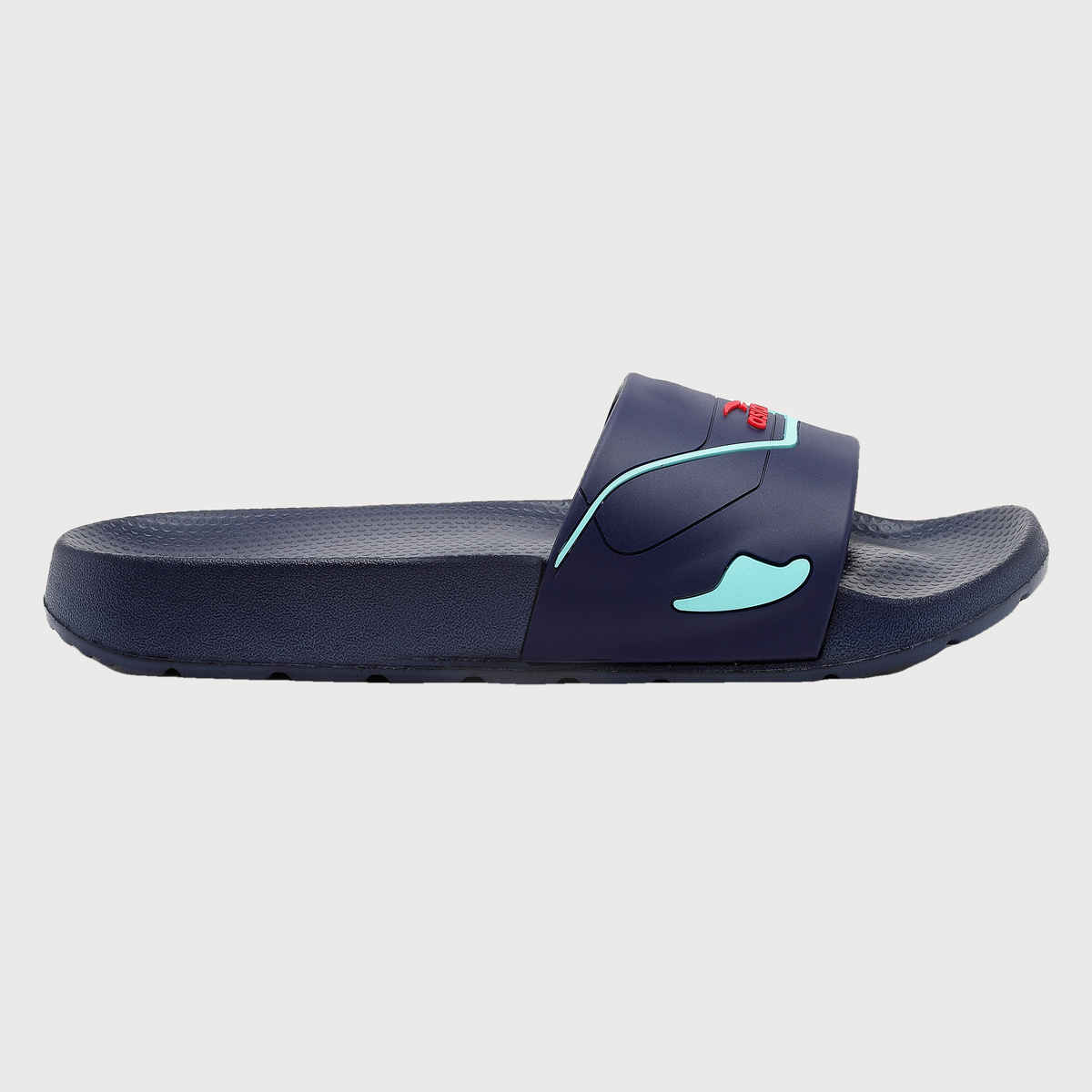 Asian Slider-31 Men Slides Navy-Mint (Size-8)