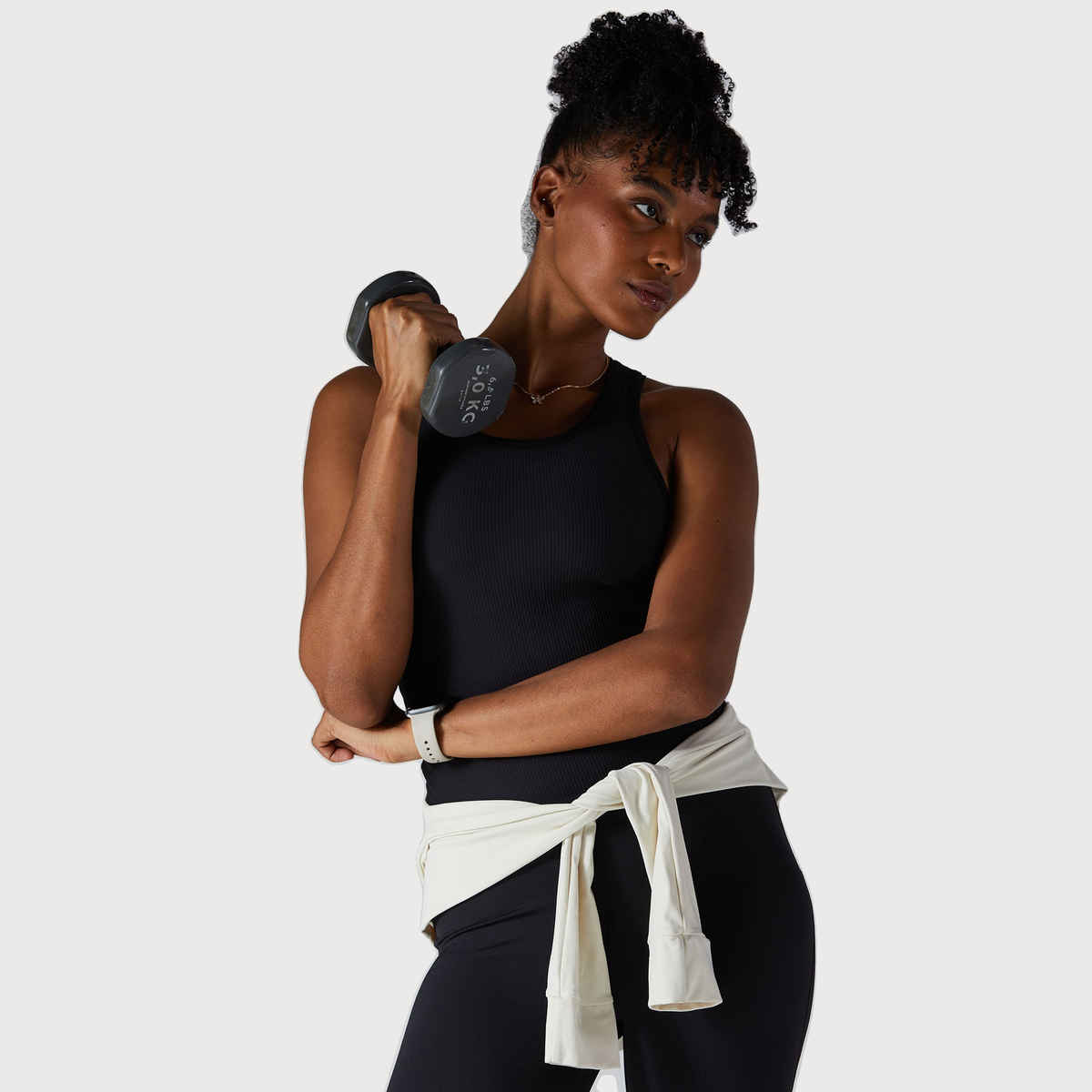 Cava Women's Top Tank Us Later | Black - L