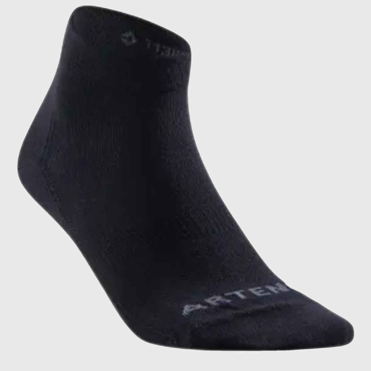 Decathlon | Artengo Women's Cotton Socks | Black - UK 8.5 - 11