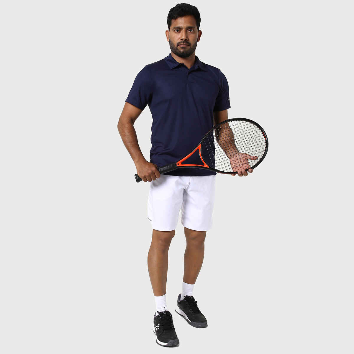Decathlon Artengo Men Dry|Fit Tennis T-Shirt| Navy Blue | M