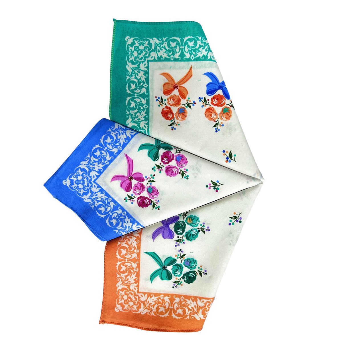Royal Mart Women's Cotton Handkerchiefs for Daily Use | Multicolour