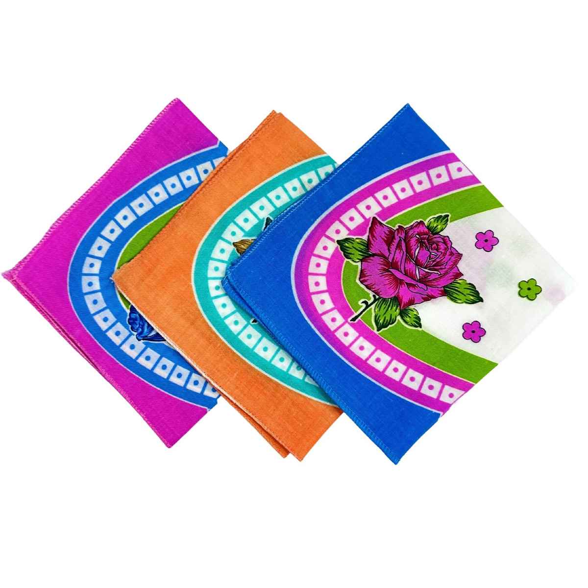 Royal Mart Women's Cotton Handkerchief | Multicolour
