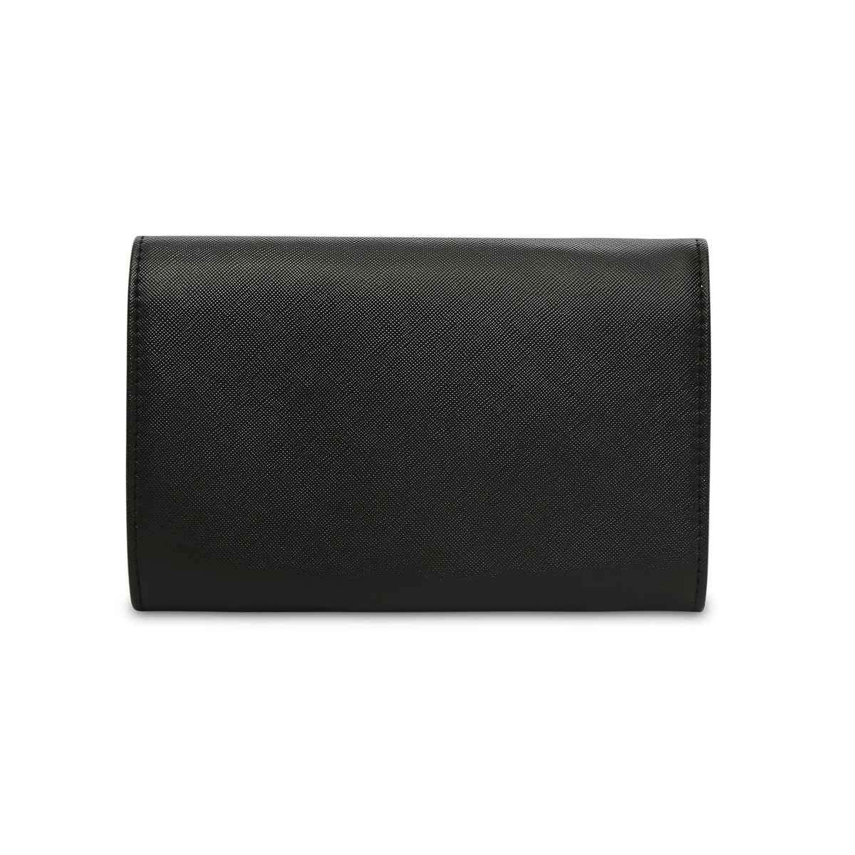 Lavie Women's Ava Foldover Clutch | Ladies Purse | Black