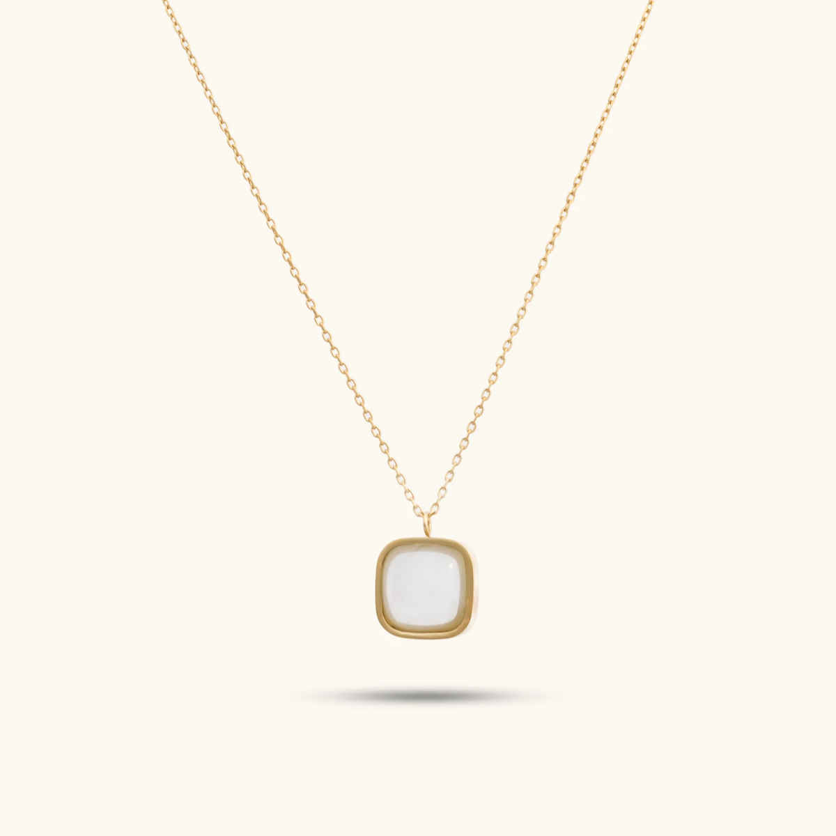 ZAISHA 18K Gold Plated Jade Vintage Pendant Necklace | Birthday | Anniversary | Valentines gift