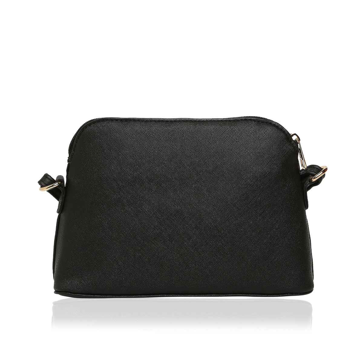 Lavie Women's Csb Synthetic Leather Satchel Bag | Medium | Black