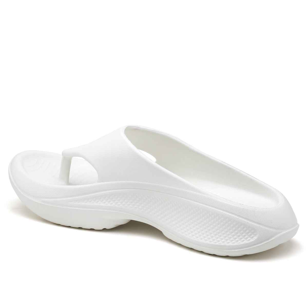 Asian Safari-01 Men Slippers Off White (Size-10)