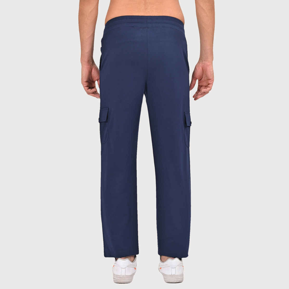 Pepe Jeans Mens Astral Blue Cargo style Track pant - Pack of 1 (M) Comfort Fit, Soft Fabric