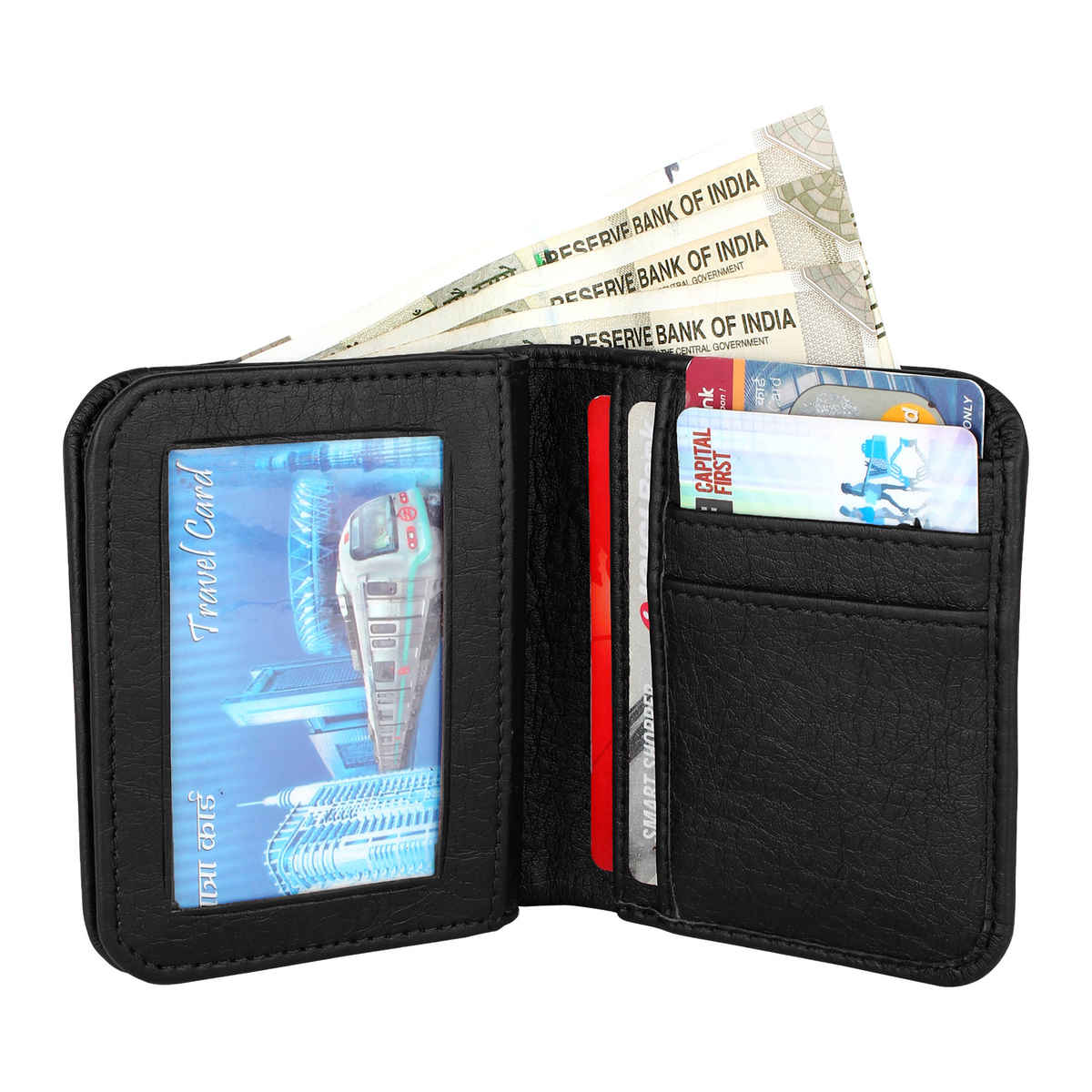 ZORO Men's Vegab Leather Belt & Wallet Combo Fits up to 40 Waist