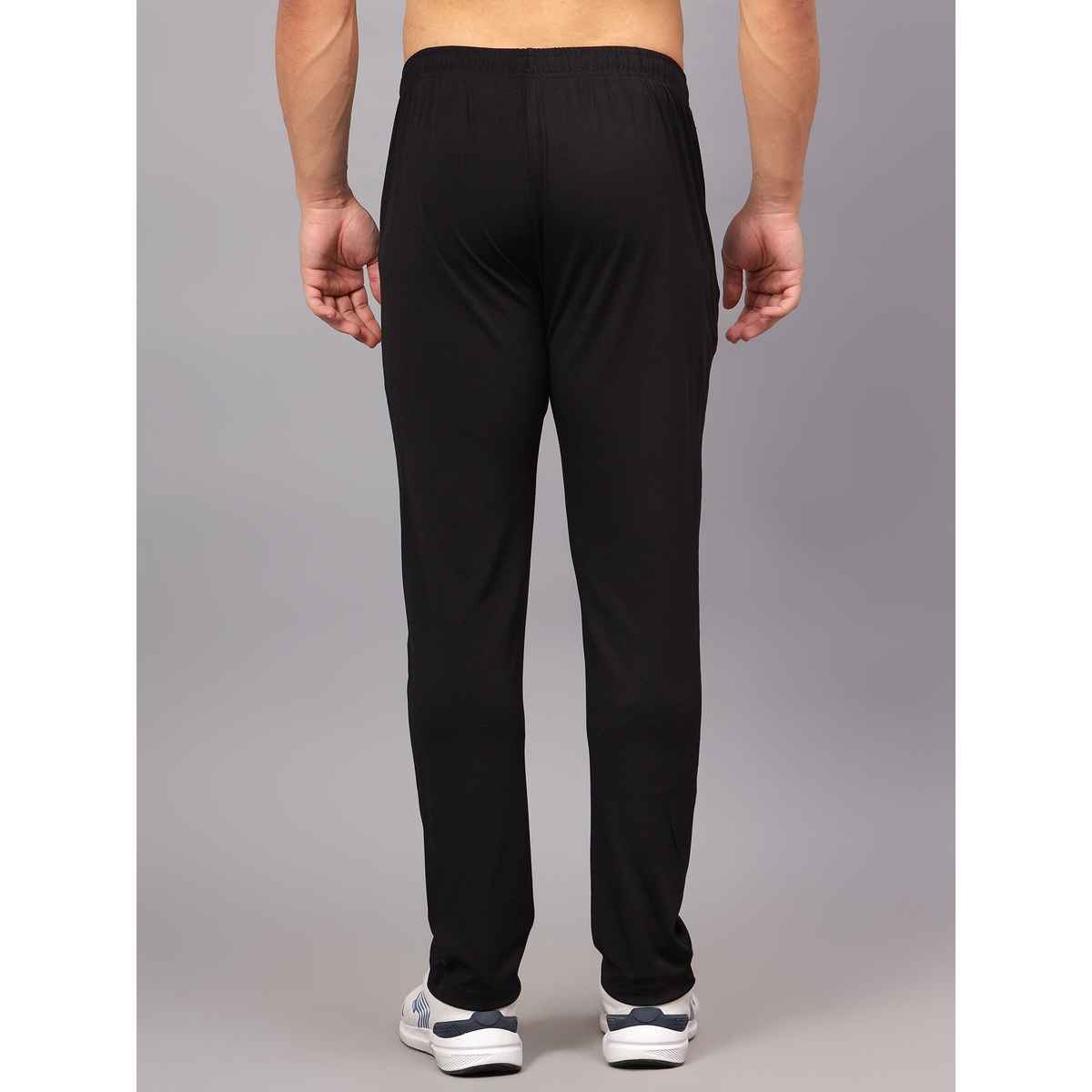 Shiv Naresh Men's Trackpant | SNKJ03A - Black | L