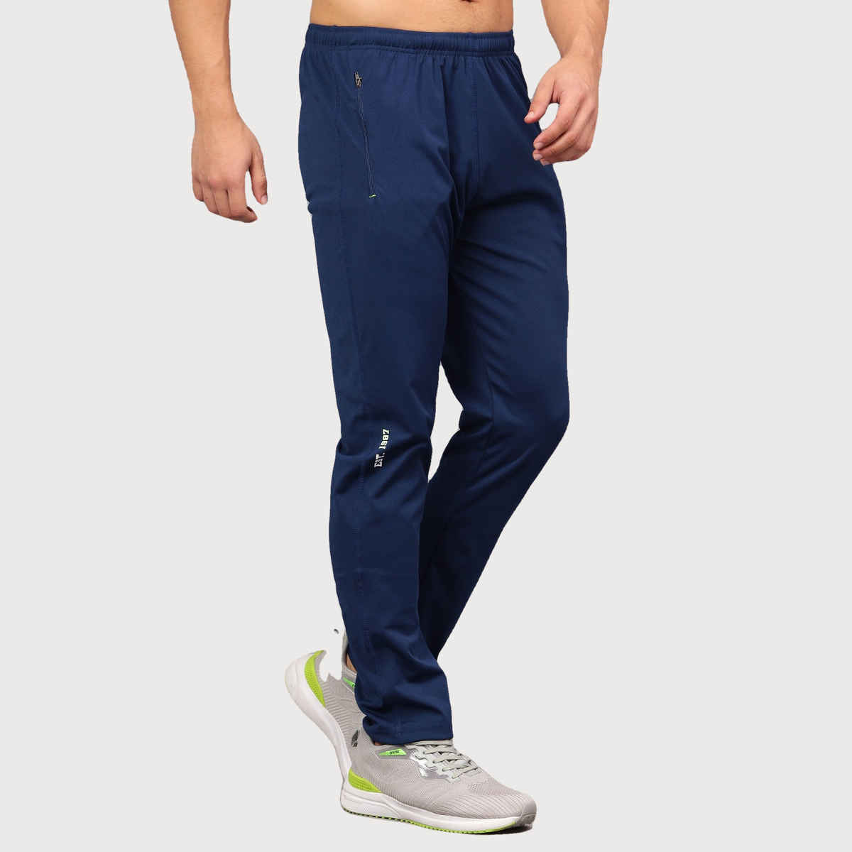 Shiv Naresh Men's Trackpant | SNKJ03D - Navy | XL