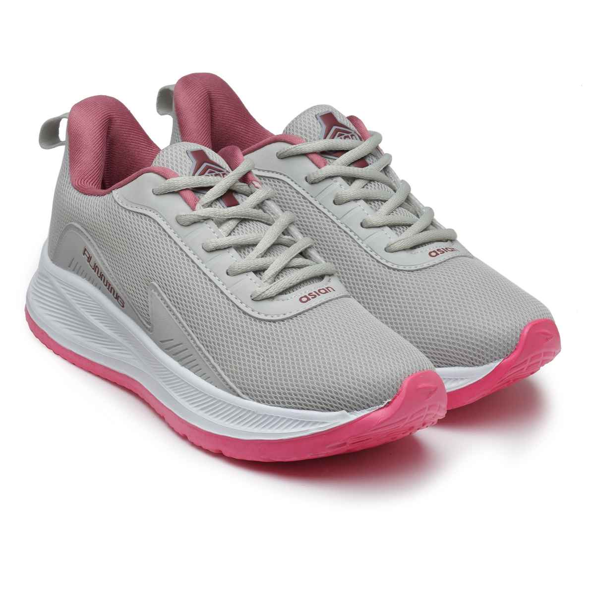 Asian Firefly-09 Women Grey Mauve Sports Shoes (Size-5)