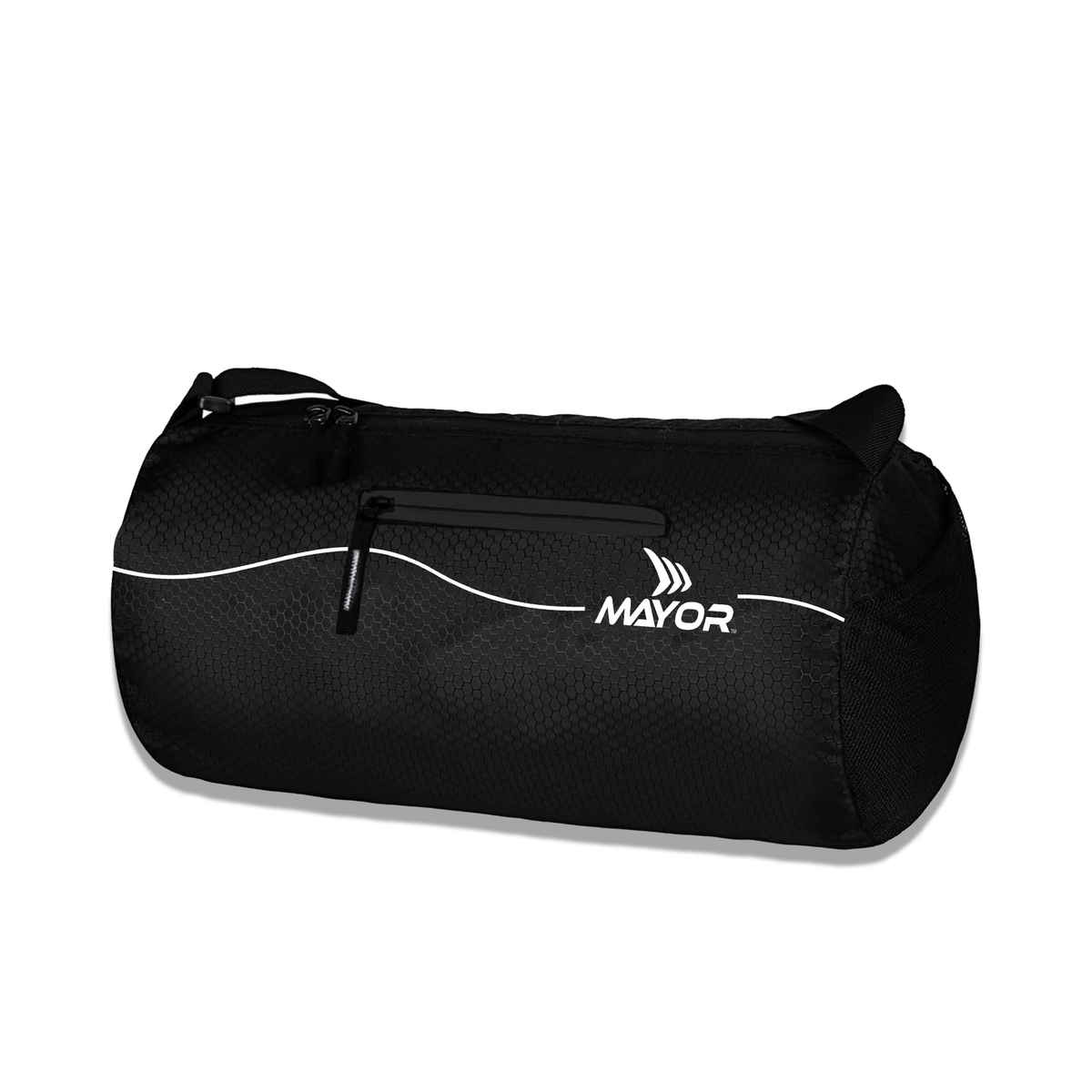 Mayor Prime Gym Bag with Side Pocket | Black | Kit Bag